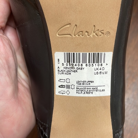 Clarks Leather Heels - Picture 6 of 8